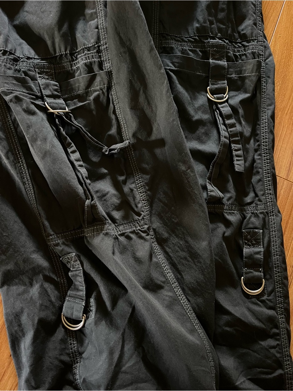 Urban Outfitters BDG Riley Cargo Pant Medium Black - Picture 6 of 16